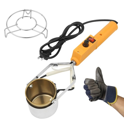 Lead melting pot - lead, pot,